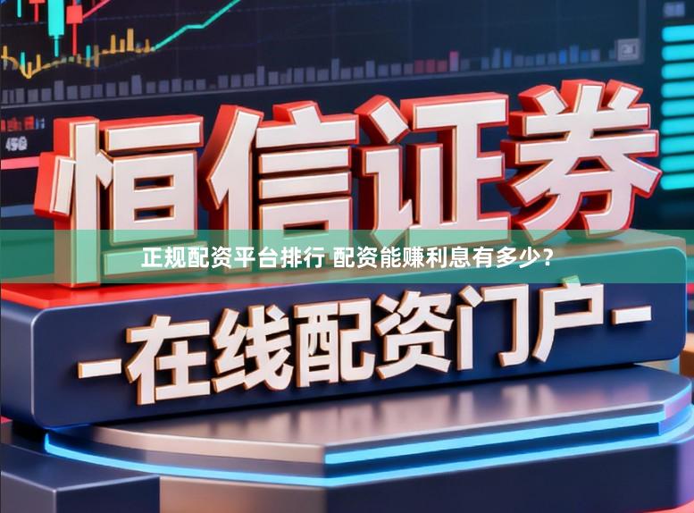 正规配资平台排行 配资能赚利息有多少？